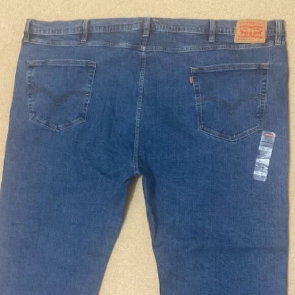 NWOT LEVI’S Men’s Workwear Fit Blue Denim Jeans Size 56x32 - Picture 3 of 10